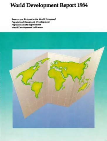 Cover, World Development Report 1984: Population Change and Development