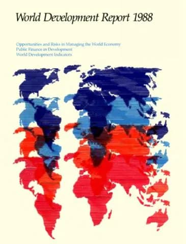 Cover, World Development Report 1988: Public Finance in Development