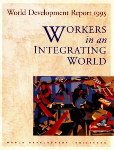 Cover, World Development Report 1995: Workers in an Integrating World