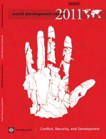 Cover, World Development Report 2011: Conflict, Security, and Development
