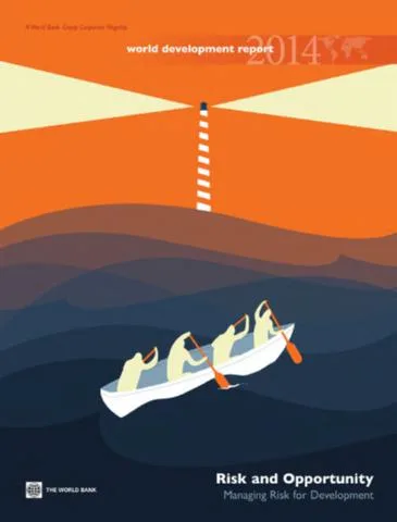 Cover, World Development Report 2014: Risk and Opportunity